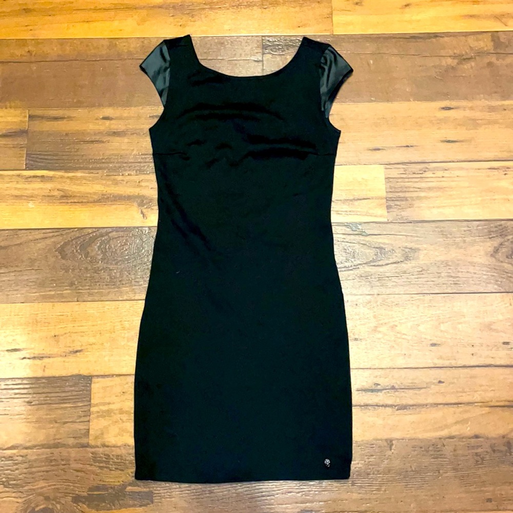 Black minidress